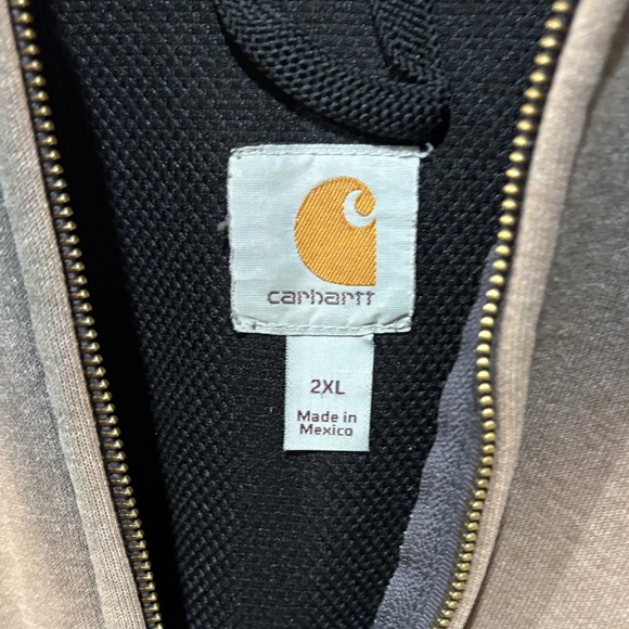 Carhartt Zip-Up Hoodie 2X - Picture 7 of 10